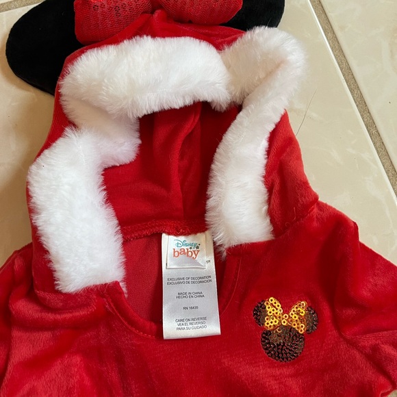 Disney Baby Santa Dress NWT and Christmas Tutu - Picture 3 of 5